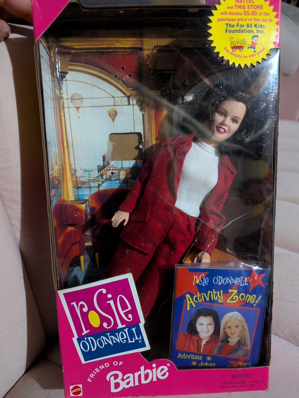 Rosie O'Donnell Barbie Doll in Red Outfit with White Top – Barbie Brand